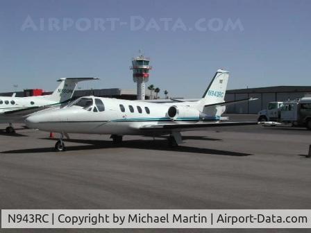 N943RC, 1981 Cessna 501 Citation I/SP C/N 5010206, On Display