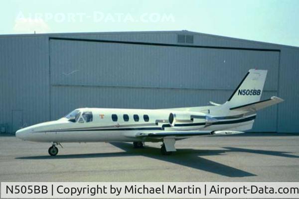 N505BB, 1983 Cessna 501 C/N 501-0323, On Display