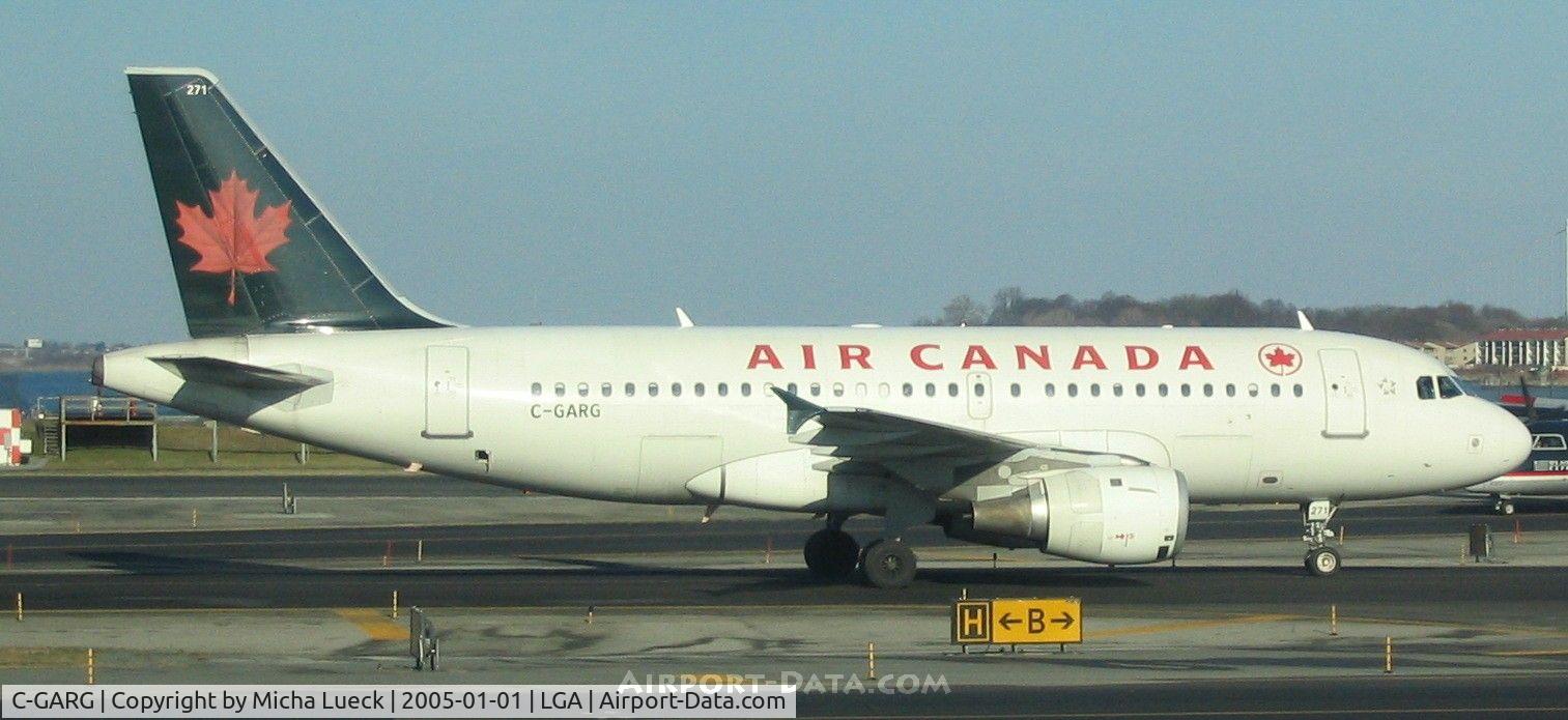 C-GARG, 1997 Airbus A319-114 C/N 742, New Year's Day in New York City