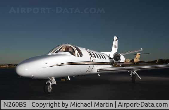 N260BS, 1986 Cessna S550 Citation IIS C/N S550-0080, On Display