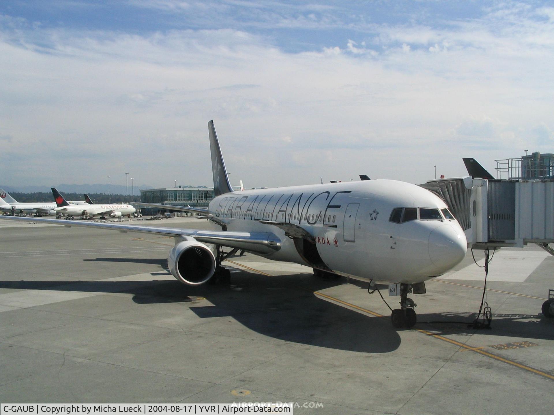 C-GAUB, 1982 Boeing 767-233 C/N 22517, Star Alliance Scheme
