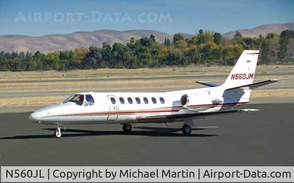N560JL, 1990 Cessna 560 C/N 560-0044, On Display