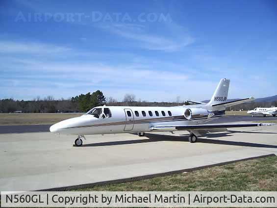 N560GL, 1990 Cessna 560 Citation V C/N 560-0079, On Display