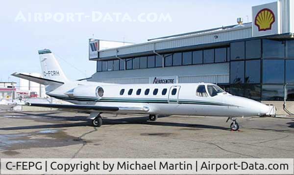 C-FEPG, 1992 Cessna 560 Citation V C/N 560-0182, On Display