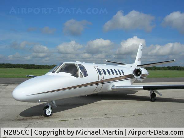 N285CC, 1995 Cessna 560 C/N 560-0285, On Display