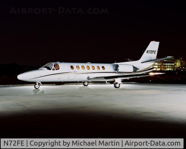 N72FE, 1996 Cessna 560 Citation Ultra C/N 560-0347, On Display