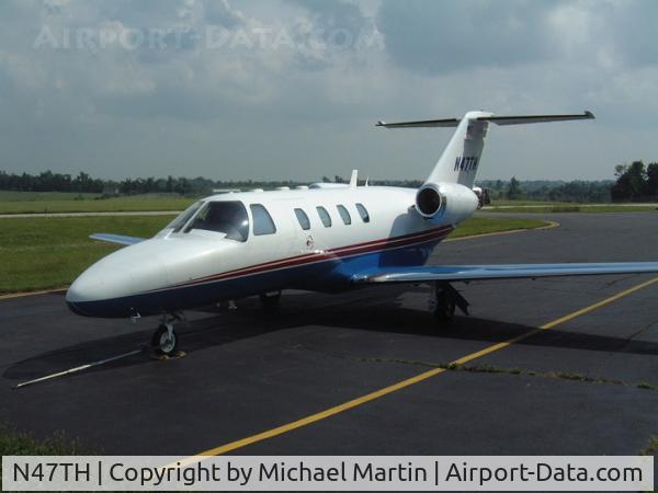 N47TH, 1995 Cessna 525 CitationJet C/N 525-0119, On Display