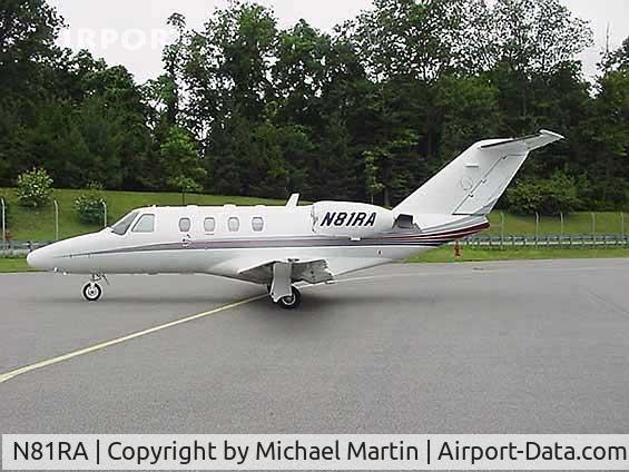 N81RA, 1997 Cessna 525 CitationJet C/N 525-0194, On Display