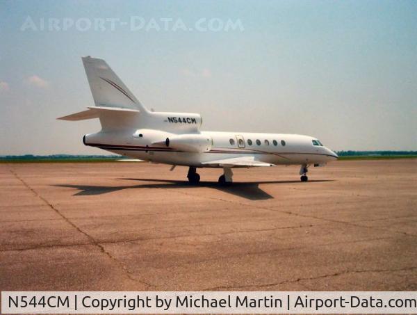 N544CM, 1987 Dassault Falcon 50 C/N 173, On Display
