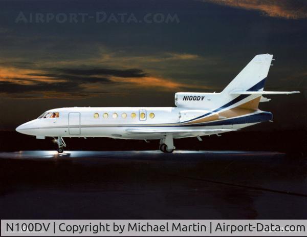 N100DV, 1981 Dassault Falcon 50 C/N 54, On Display