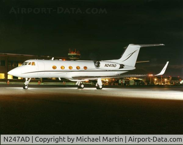 N247AD, Gulfstream Aerospace G-II(SP) C/N 208, On Display