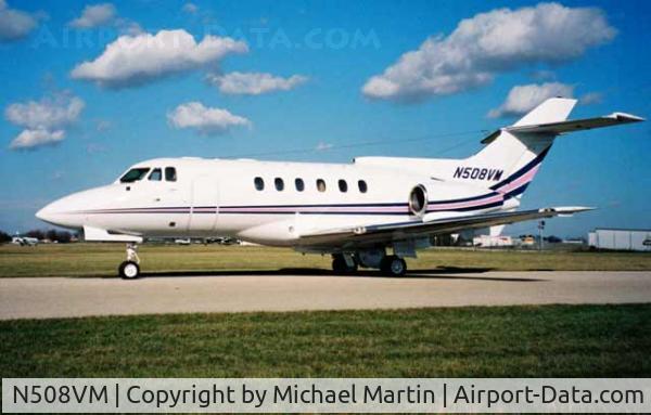 N508VM, 1975 Hawker Siddeley HS.125 Series 600FB C/N 256045, On Display