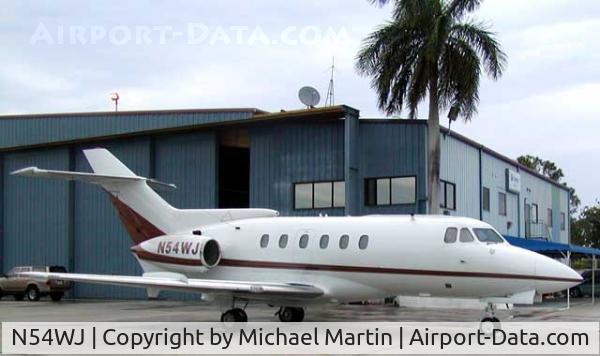 N54WJ, 1977 British Aerospace HS.125-700B C/N 257007, On Display