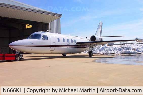 N666KL, Israel Aircraft Industries IAI-1125 Westwind Astra C/N 040, On Display