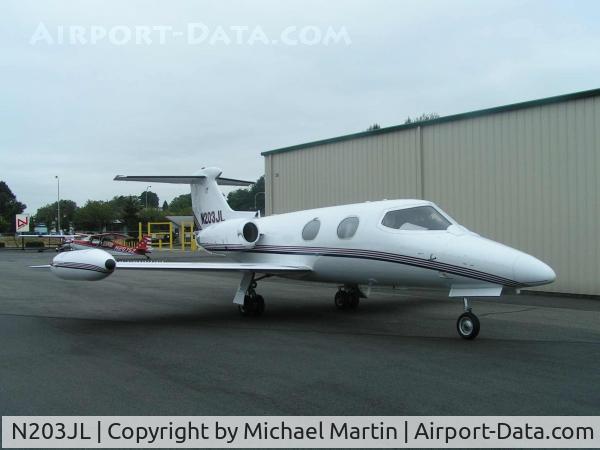 N203JL, 1969 Learjet 24B C/N 203, On Display