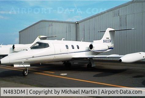 N483DM, 1974 Gates Learjet 24D C/N 24D-291, On Display