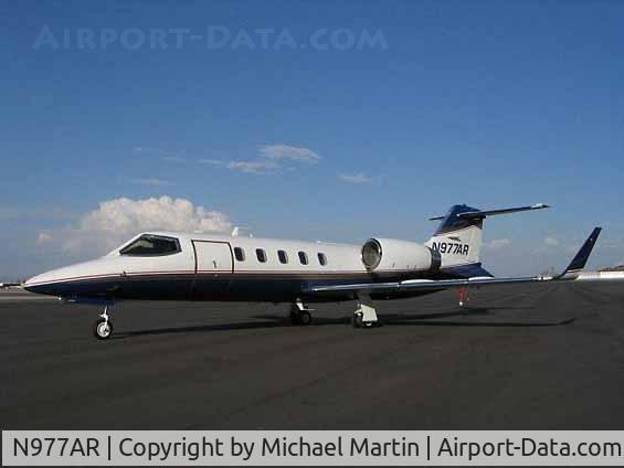 N977AR, 1997 Learjet Inc 31A C/N 31-134, On Display