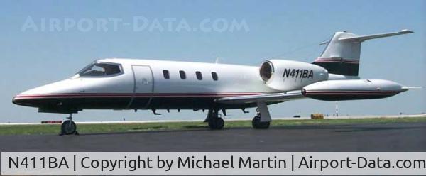 N411BA, 1975 Gates Learjet 35 C/N 024, On Display