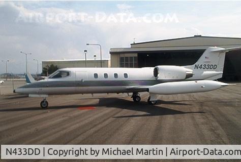 N433DD, 1978 Learjet Inc 35A C/N 161, On Display