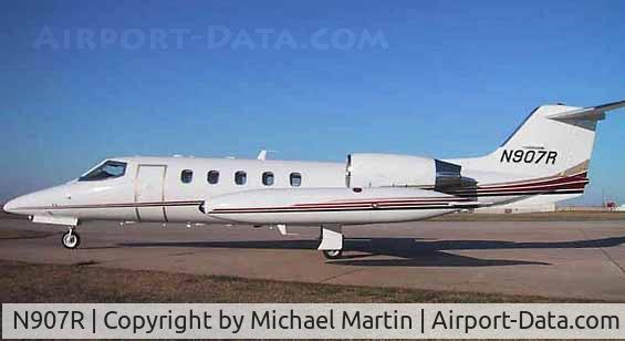 N907R, Learjet 35A C/N 35-488, On Display
