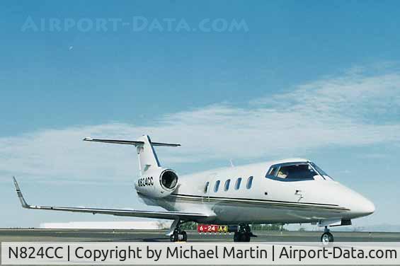 N824CC, 1982 Gates Learjet 55 Longhorn C/N 55-024, On Display