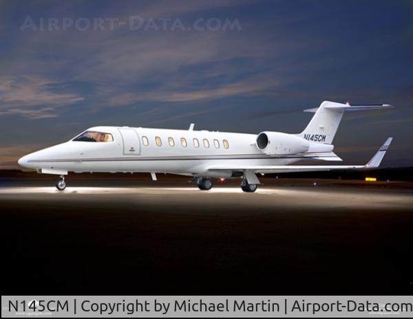 N145CM, Learjet 45 C/N 297, On Display