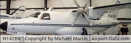 N142BK, Mitsubishi MU-2B-60 Marquise C/N 733SA, On Display