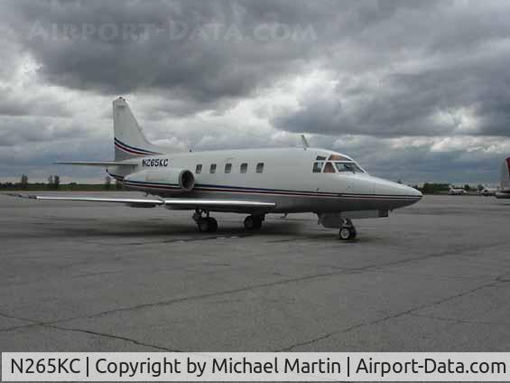 N265KC, 1976 Rockwell International NA-265-80 Sabreliner C/N 380-49, On Display