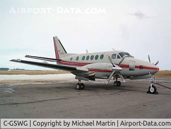 C-GSWG, 1982 Beech B100 King Air King Air C/N BE-131, On Display