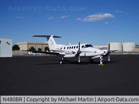 N480BR, 1990 Beech B200 King Air C/N BB-1355, On Display