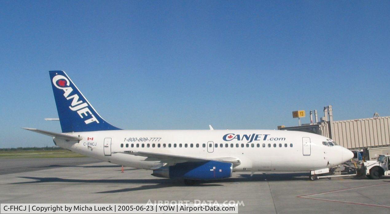 C-FHCJ, 1978 Boeing 737-201 C/N 21666, Blue skies in Canada's Capital City