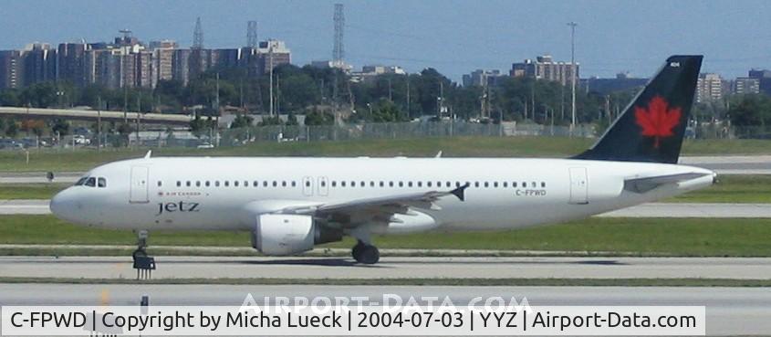 C-FPWD, 1991 Airbus A320-211 C/N 231, Toronto Pearson International