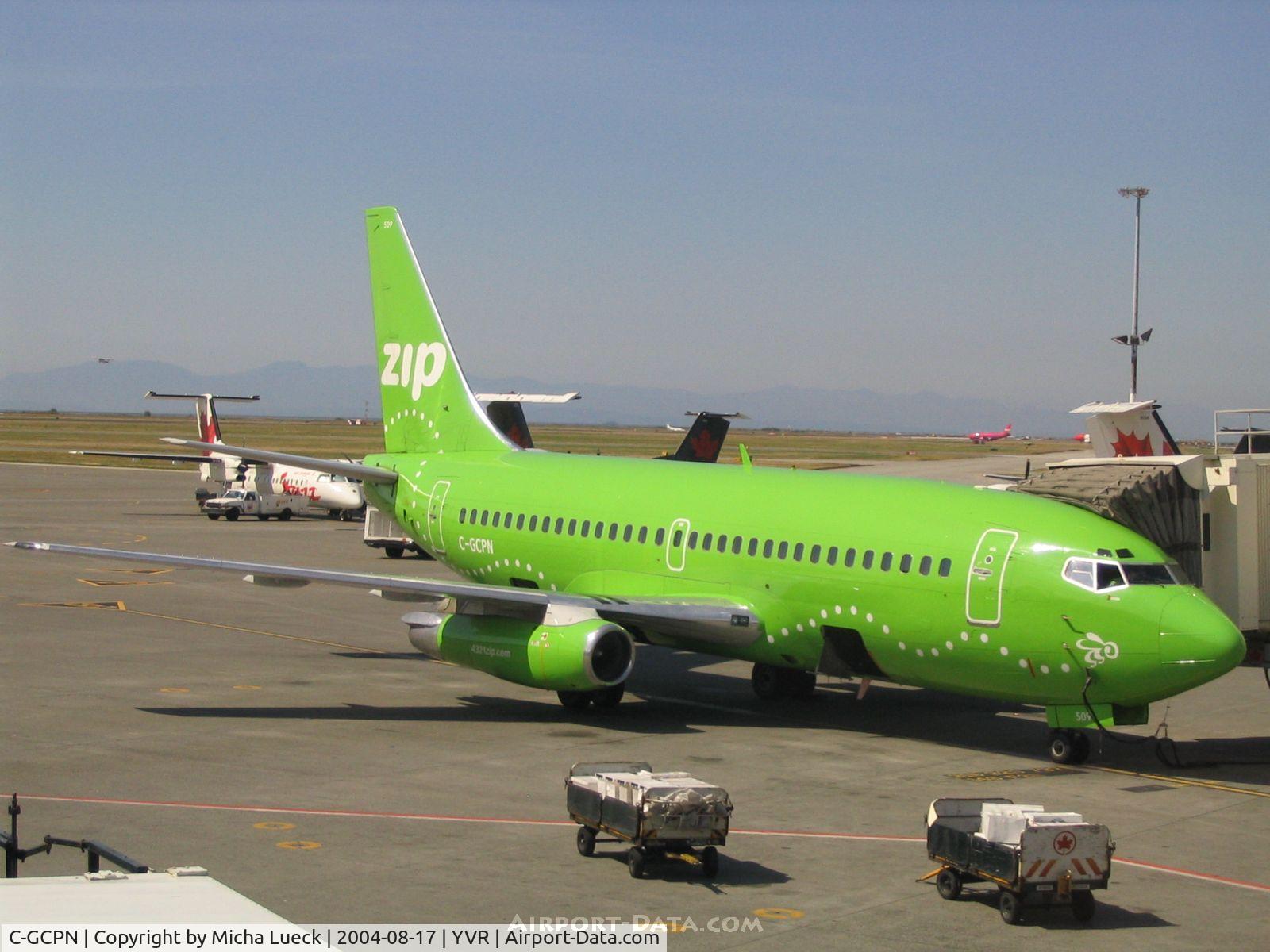 C-GCPN, 1979 Boeing 737-217 C/N 21717, The Green Bumble Bee of the West