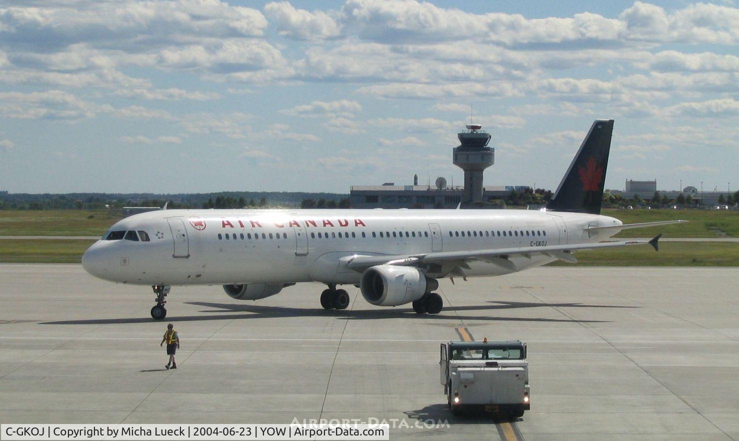 C-GKOJ, 1997 Airbus A321-211 C/N 684, Another sample of Air Canada's A321