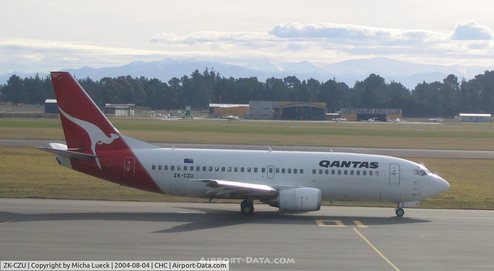 ZK-CZU, 1994 Boeing 737-33A C/N 27267, After the demise of Ansett New Zealand and Qantas New Zealand, the