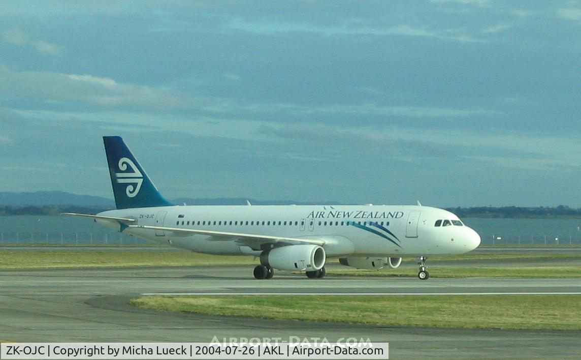 ZK-OJC, 2003 Airbus A320-232 C/N 2112, With the introduction of the A320, Air New Zealand got their first Airbus aircraft