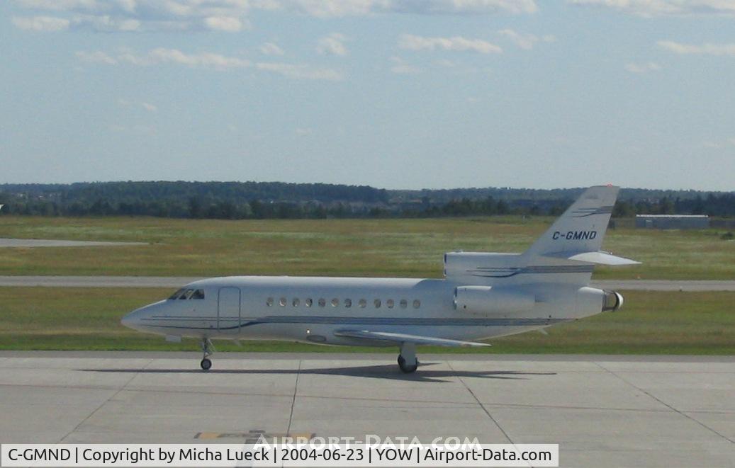 C-GMND, 2001 Dassault Falcon 900 C/N 189, Arriving at Canada's Capital