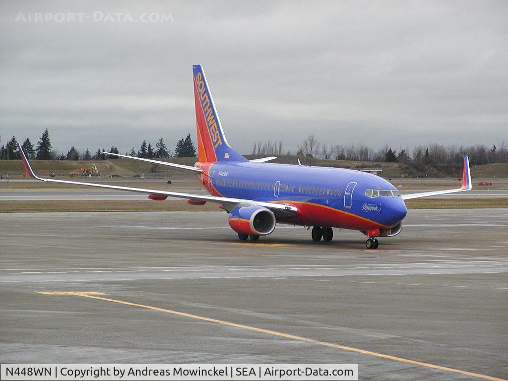 N448WN, 2003 Boeing 737-7H4 C/N 33721, Southwest Airlines Boeing 737 