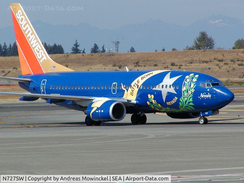 N727SW, 1999 Boeing 737-7H4 C/N 27859, Southwest Airlines Boeing 737 