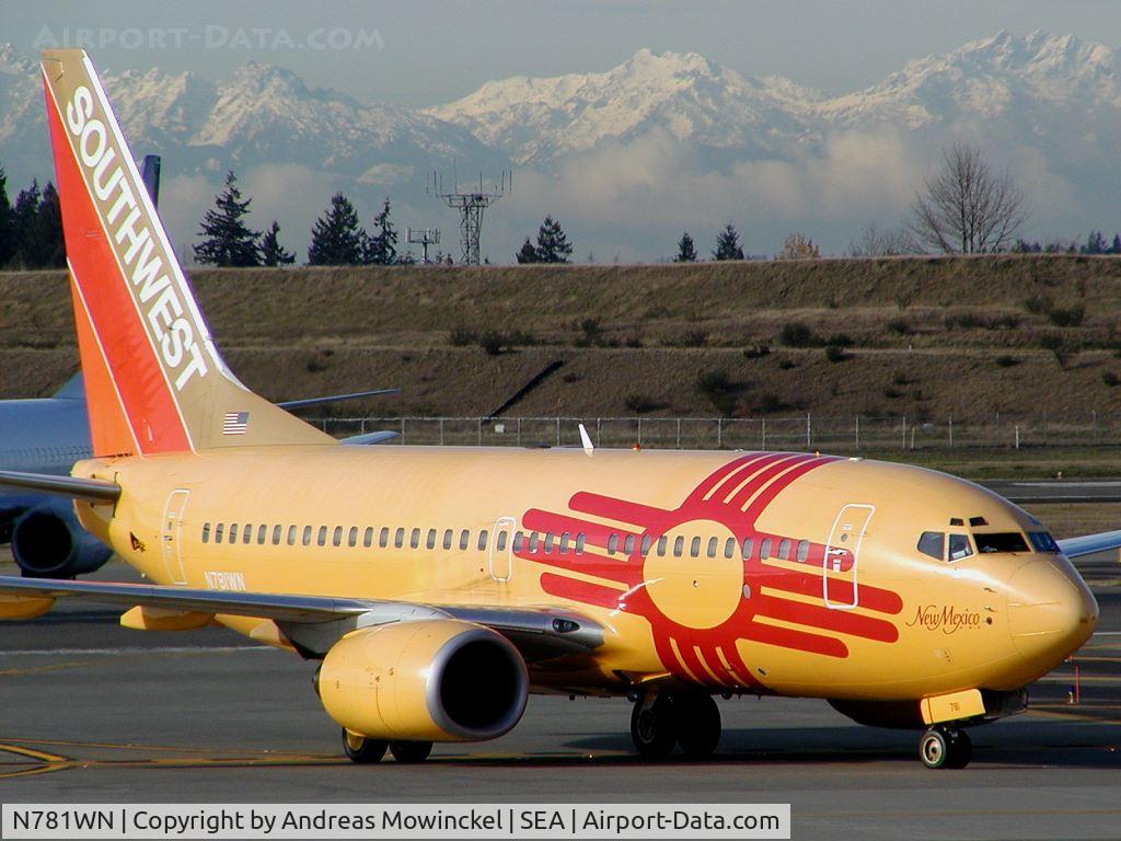 N781WN, 2000 Boeing 737-7H4 C/N 30601, Southwest Airlines Boeing 737 