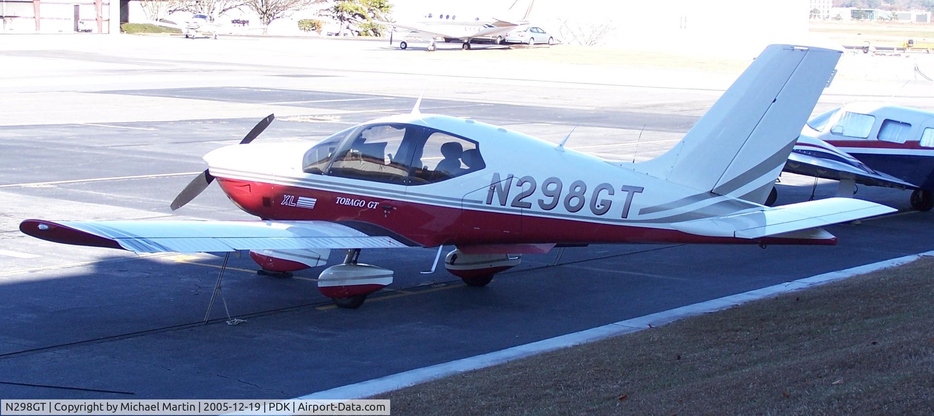 N298GT, 2003 Socata TB-200 C/N 2198, Tied down @ PDK