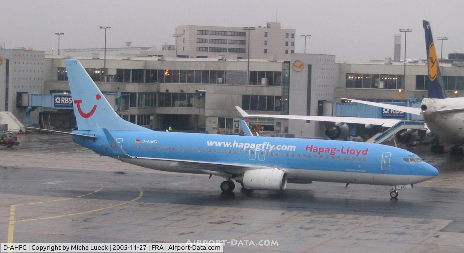 D-AHFG, 1998 Boeing 737-8K5 C/N 27989, Coming back from the South with holiday makers