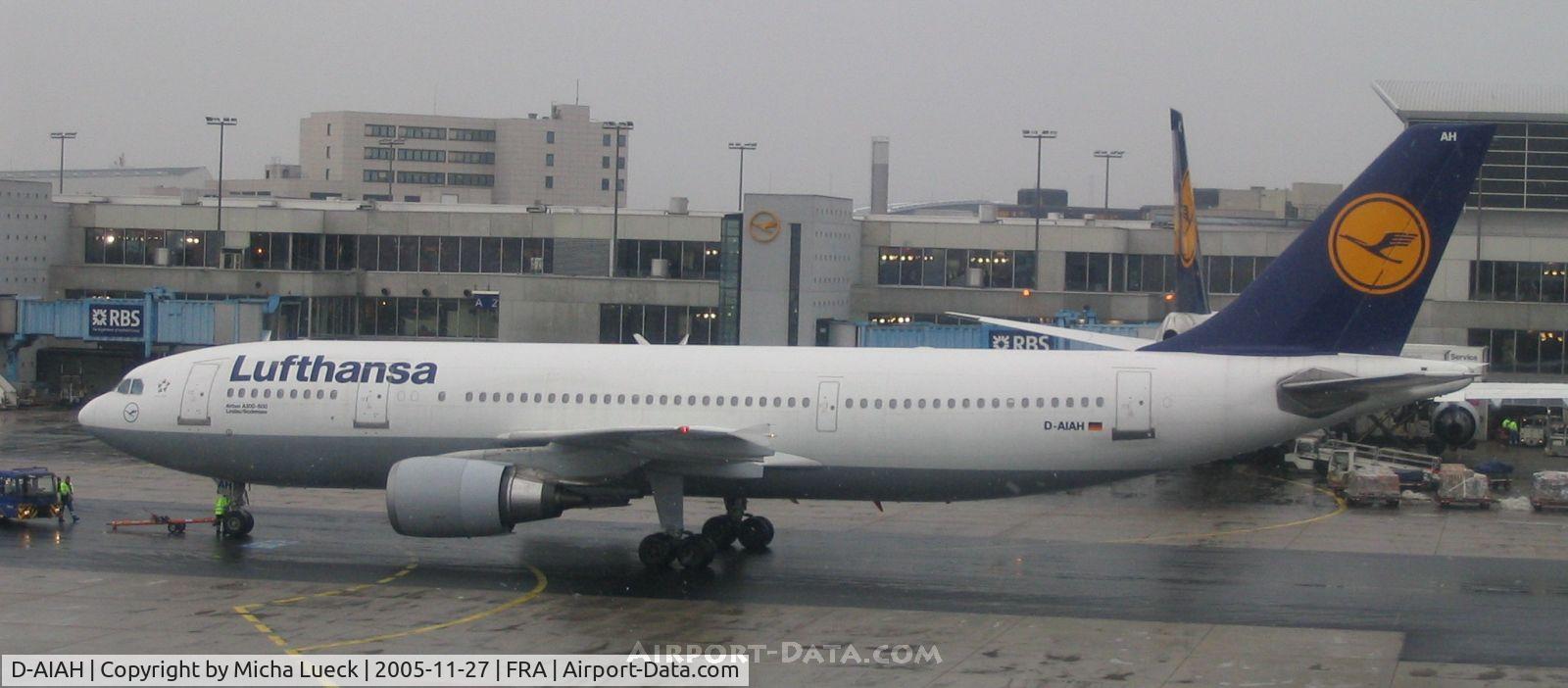 D-AIAH, 1986 Airbus A300B4-603 C/N 380, One of the older aircraft in LH's fleet - and still in very good condition!