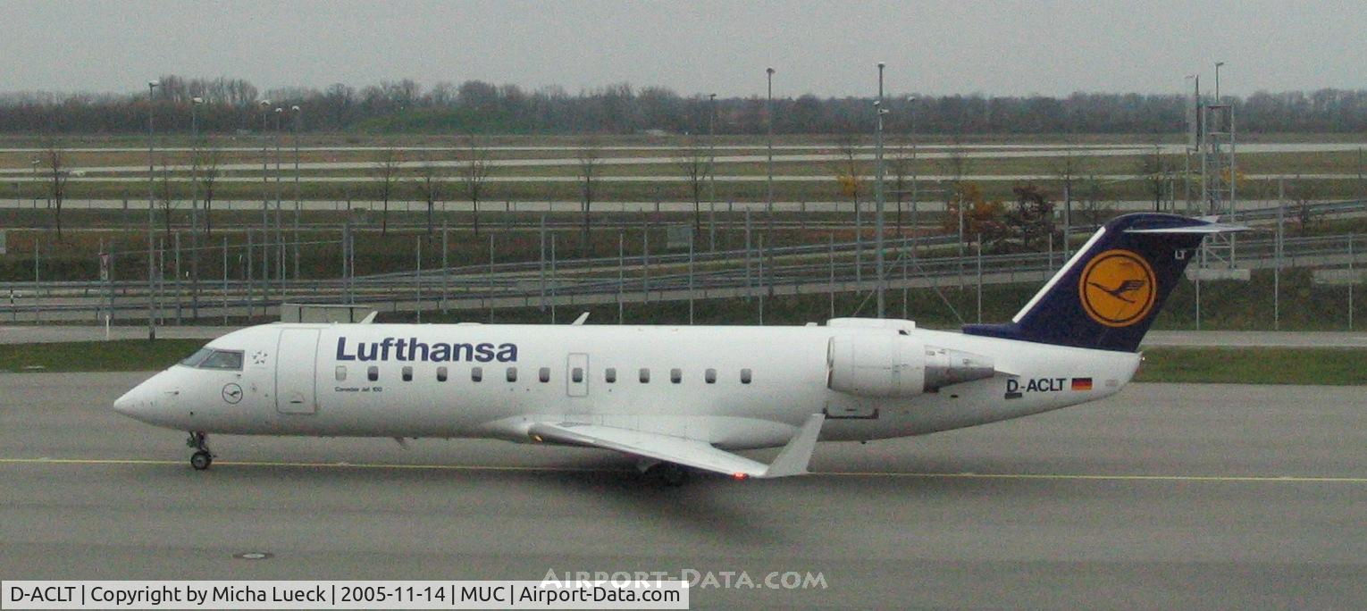 D-ACLT, 1995 Canadair CRJ-100LR (CL-600-2B19) C/N 7093, Lufthansa Cityline and Team Lufthansa operate a large number of Canadair Regional Jets