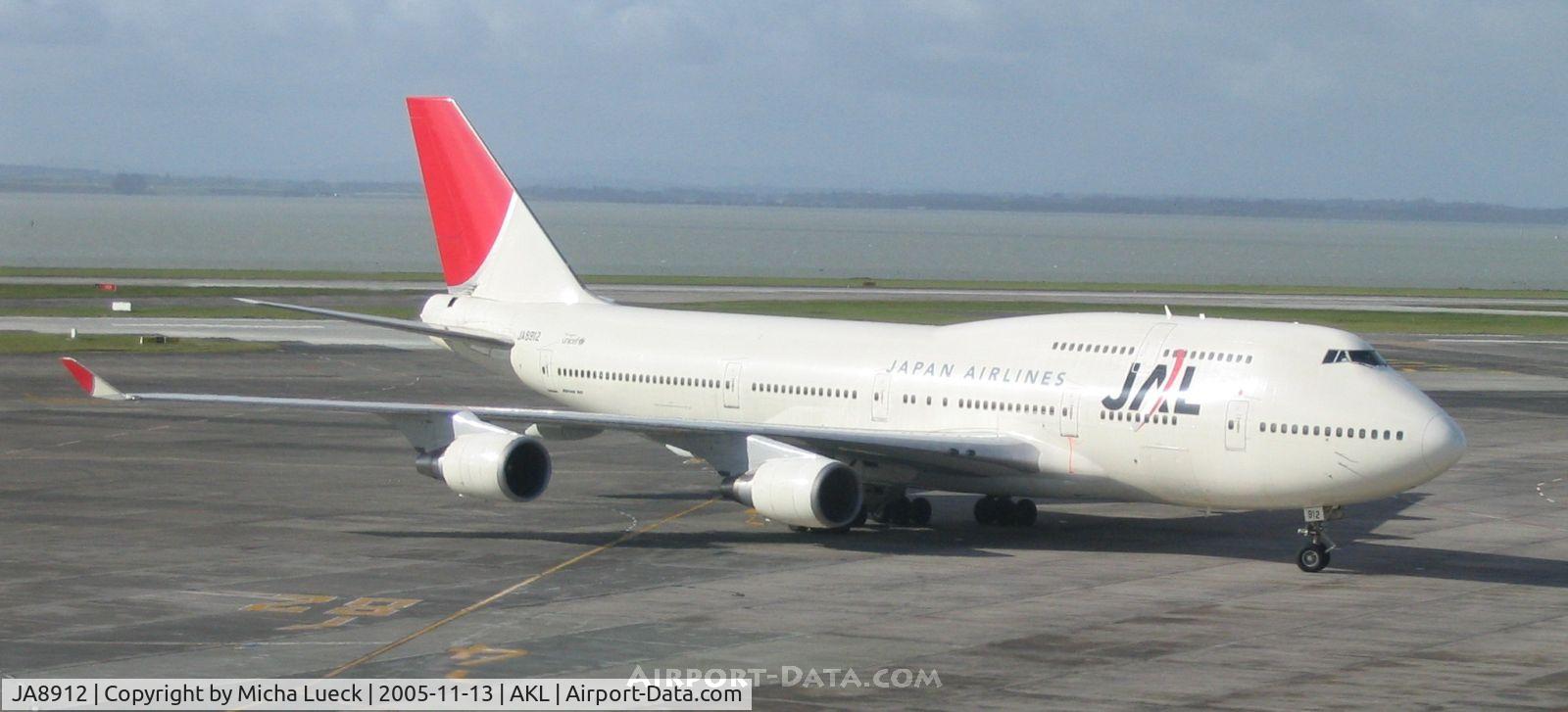 JA8912, 1994 Boeing 747-446 C/N 27099, Just arriving from the land of the rising sun