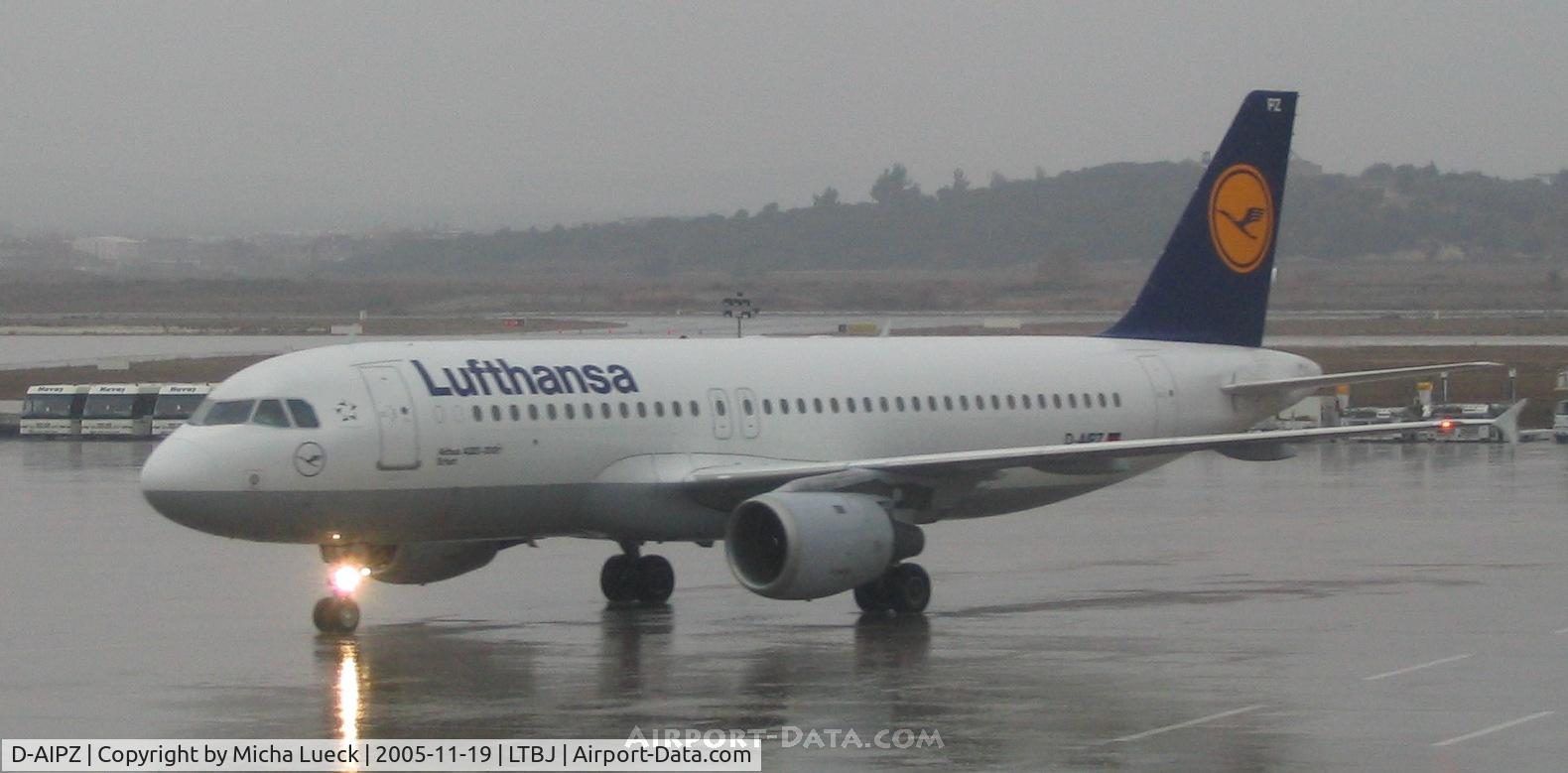 D-AIPZ, 1991 Airbus A320-211 C/N 162, Torrential rainfalls in Izmir