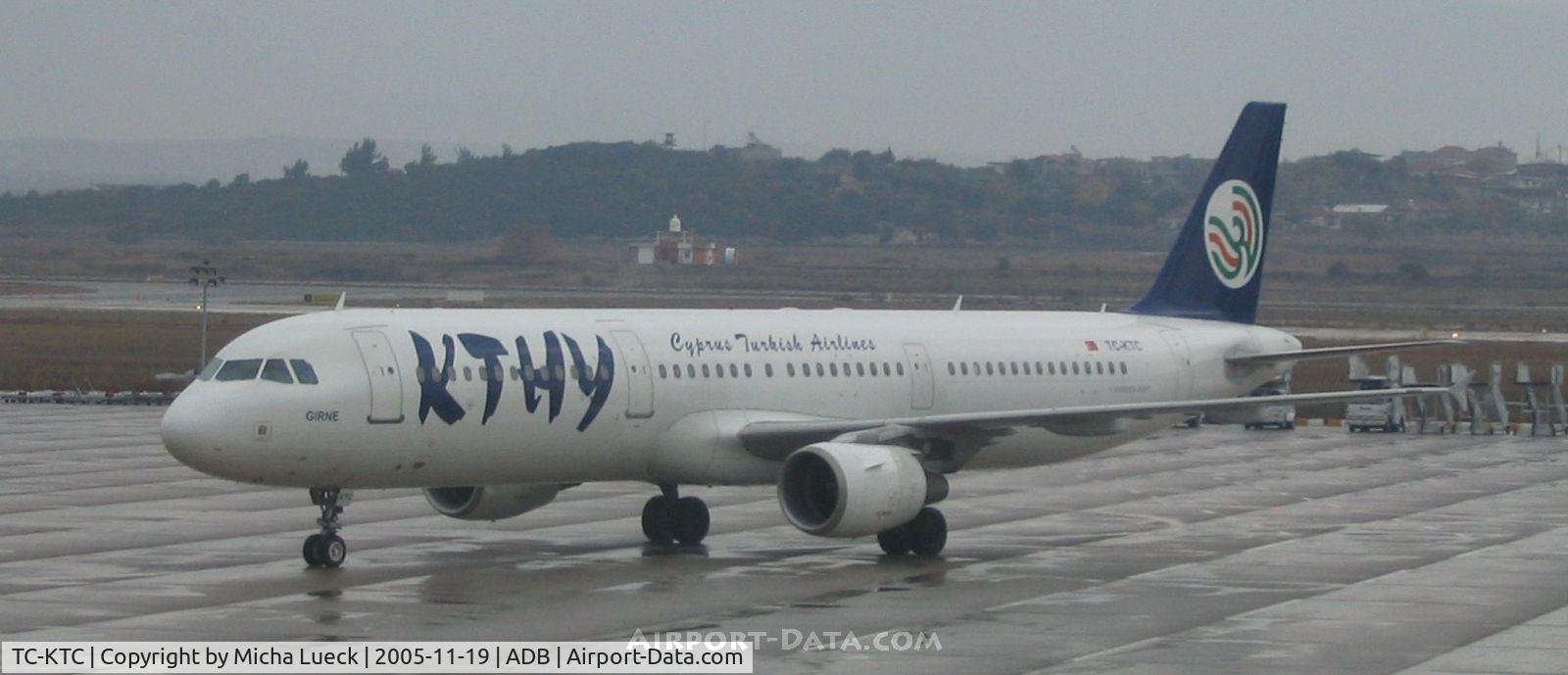 TC-KTC, 2001 Airbus A321-211 C/N 1451, Arriving from the Turkish part of Cyprus