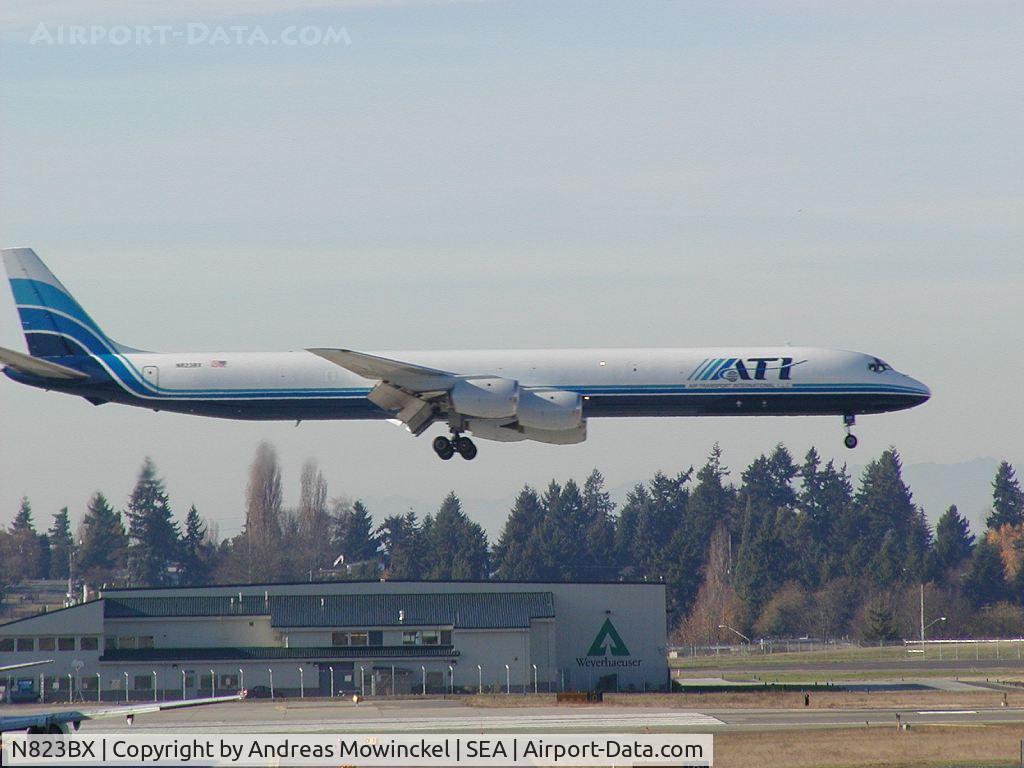N823BX, 1969 Douglas DC-8-71F C/N 46064, BAX DC-8-71F freighter. ex United Airlines