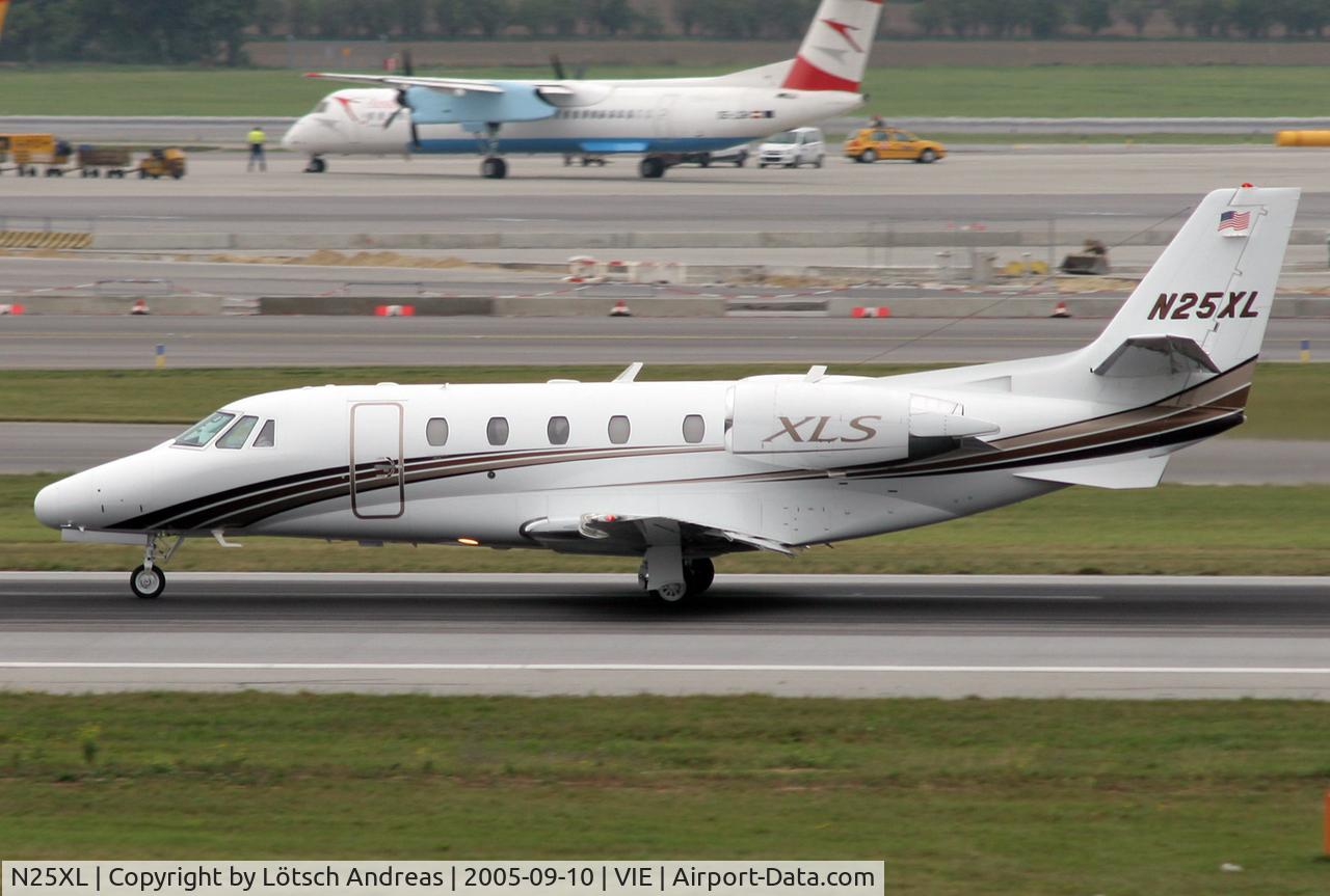 N25XL, 2005 Cessna 560XL C/N 5605536, take off RWY 16