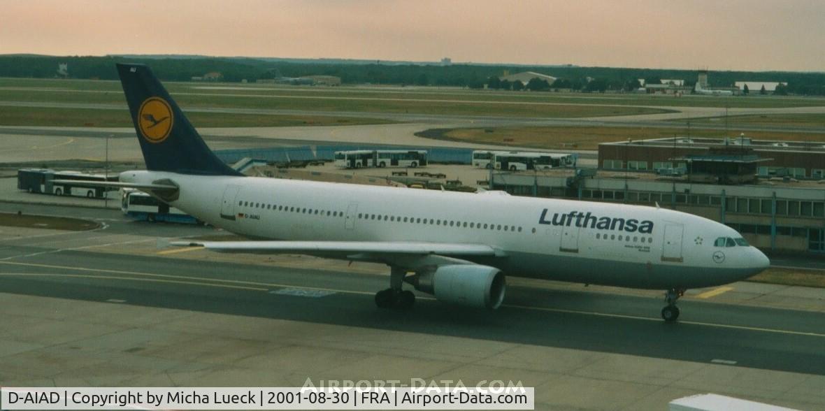 D-AIAD, 1977 Airbus A300B2-1C C/N 48, TAxiing to the runway